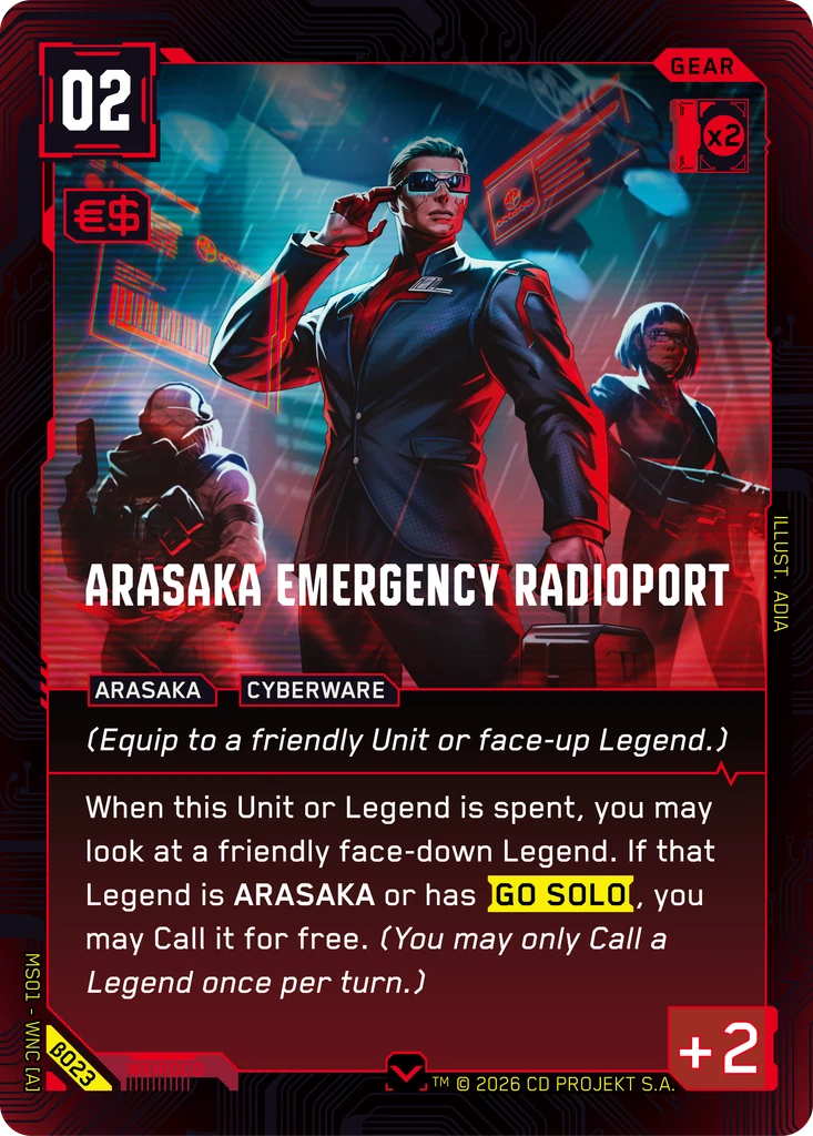 Arasaka Emergency Radioport